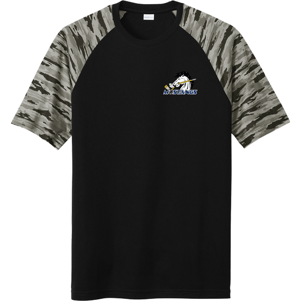 Mid-State Mustangs Drift Camo Colorblock Tee