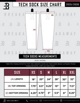 Randolph Middle School Sublimated Tech Socks