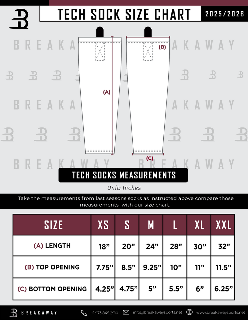 NJ Titans Tier 2 Sublimated Tech Socks