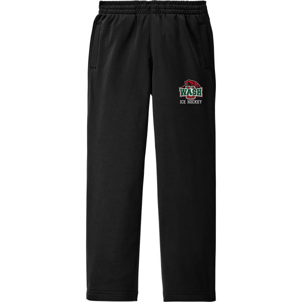 Wash U Youth Sport-Wick Fleece Pant