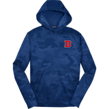 CT Bobcats Youth Sport-Wick CamoHex Fleece Hooded Pullover