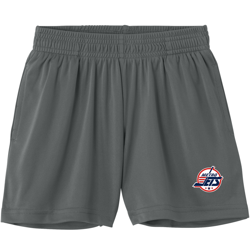 Metro Jets Youth PosiCharge Competitor 5 Inch Pocketed Short