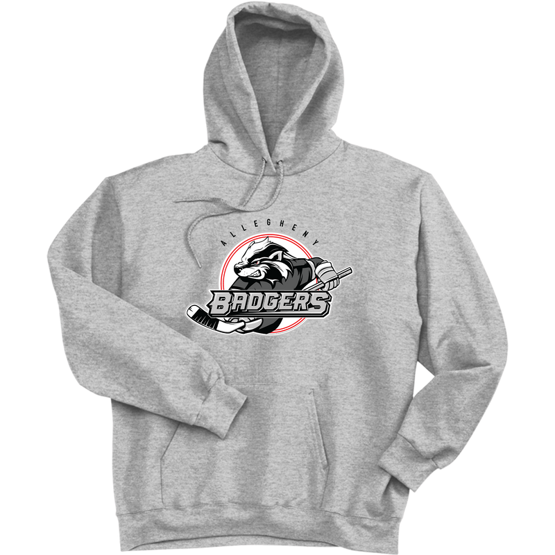 Allegheny Badgers Ultimate Cotton - Pullover Hooded Sweatshirt